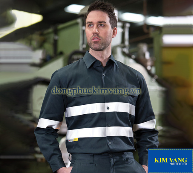 ÁO SƠ MI PHẢN QUANG MẪU ASMPQ03