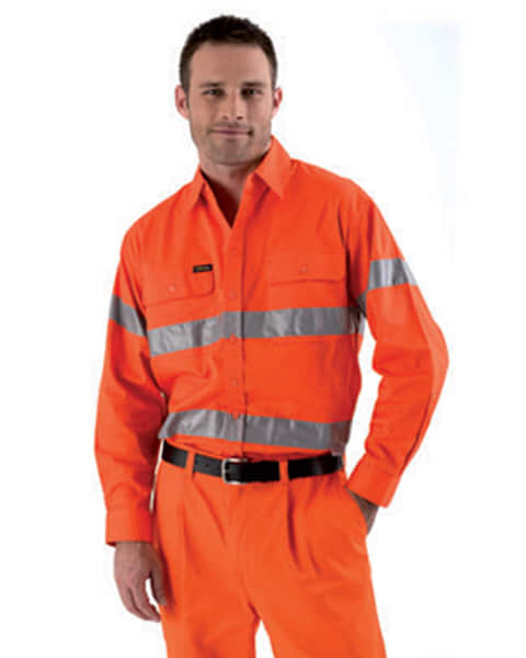 ÁO SƠ MI PHẢN QUANG MẪU 1