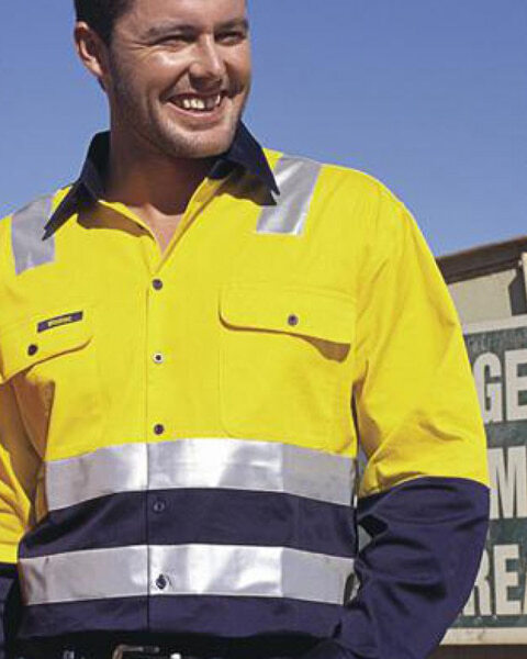 ÁO SƠ MI PHẢN QUANG MẪU 2