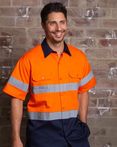 ÁO SƠ MI PHẢN QUANG MẪU 23