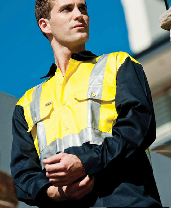 ÁO SƠ MI PHẢN QUANG MẪU 73