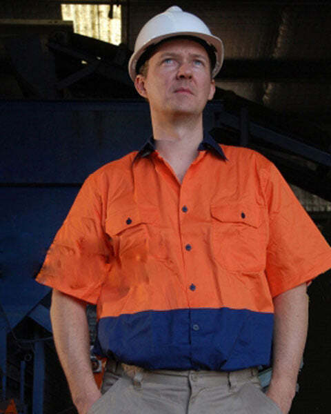 ÁO SƠ MI PHẢN QUANG MẪU 85