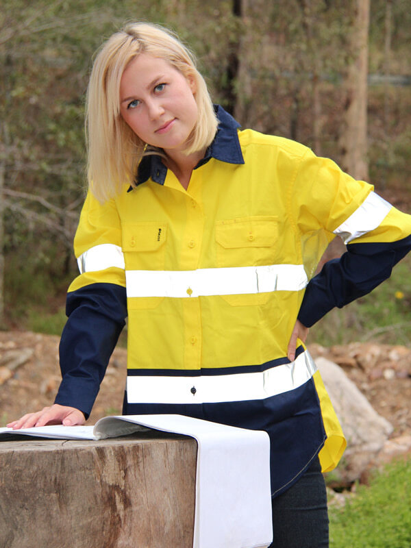 ÁO SƠ MI PHẢN QUANG MẪU 91