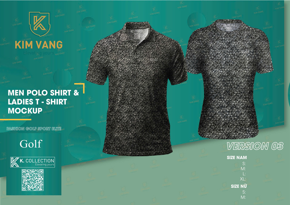 Áo Polo Golf chấm bi (Version 03)