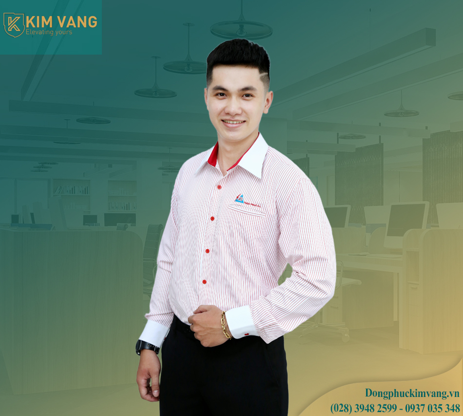 Áo Sơ Mi Đồng Phục Họa Tiết Kẻ