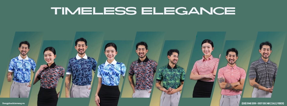 dong phuc ao thun golf phong cach thoi thuong