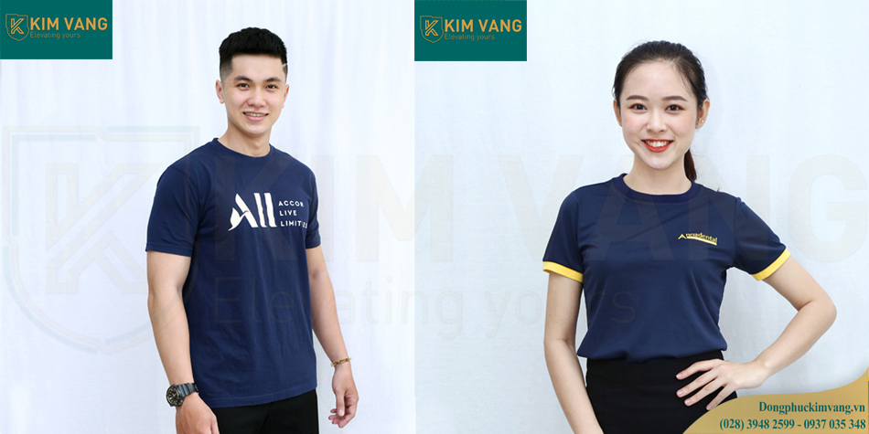 Đồng phục cổ tròn đa dạng phù hợp cho mọi lứa tuổi