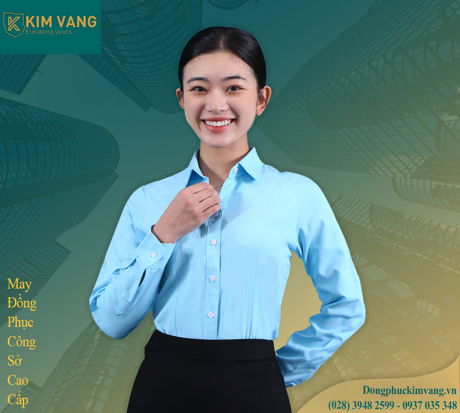 Đồng phục công sở áo sơ mi nữ cao cấp