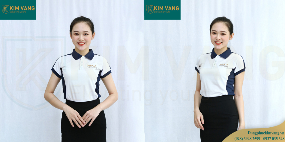 Đồng phục Polo tay ngắn nâng cao sự chuyên nghiệp