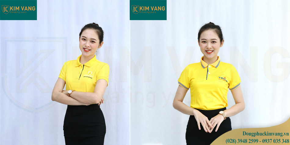 Những mẫu đồng phục màu vàng nổi bật
