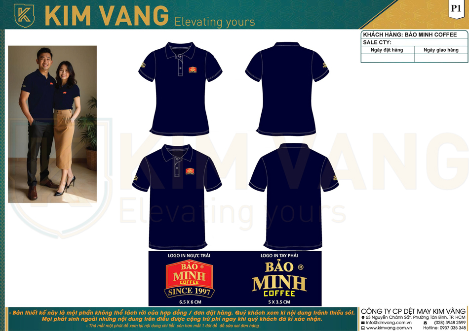 thiet ke dong phuc vu bao minh coffee