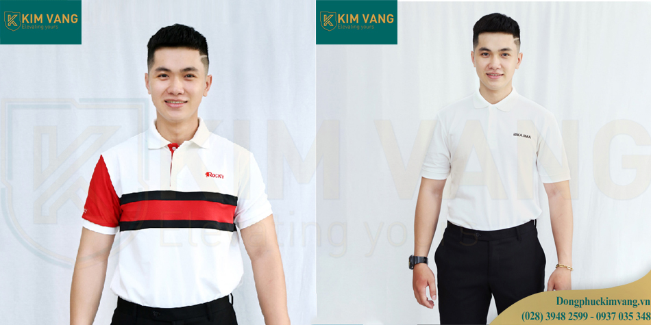 Thiết kế và may đồng phục có cổ tại Kim Vàng Uniform