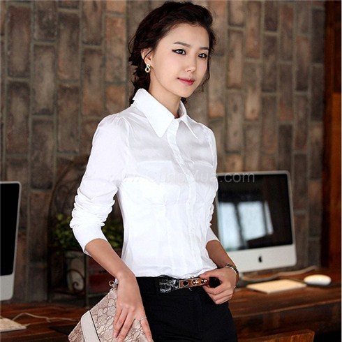 ÁO SƠ MI NỮ MẪU 8