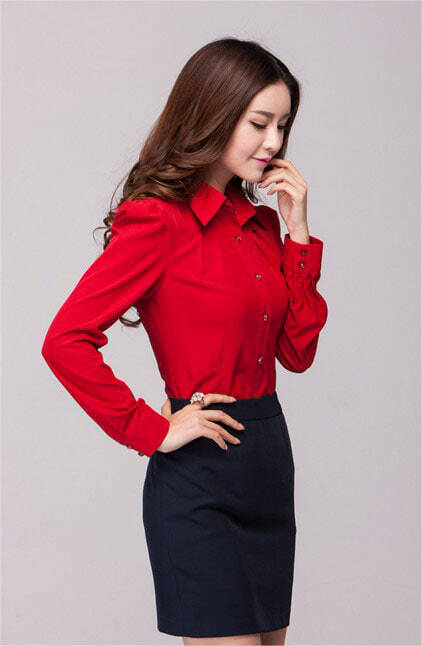 ÁO SƠ MI NỮ MẪU 2