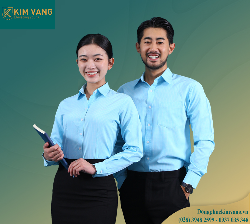 Kim Vàng Đồng Phục Sơ Mi Công Ty