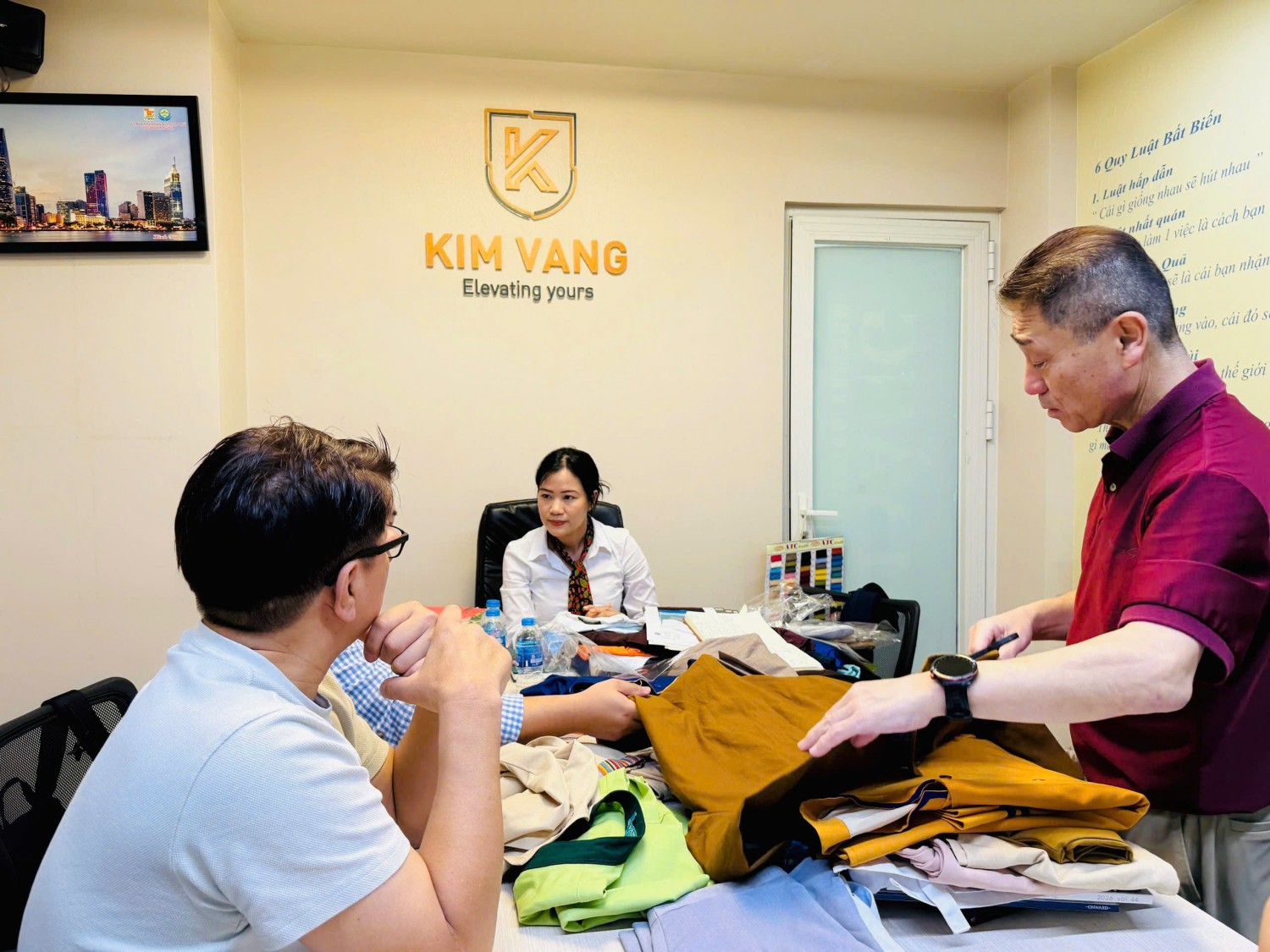 Embroidery and logo quality checking for corporate uniforms