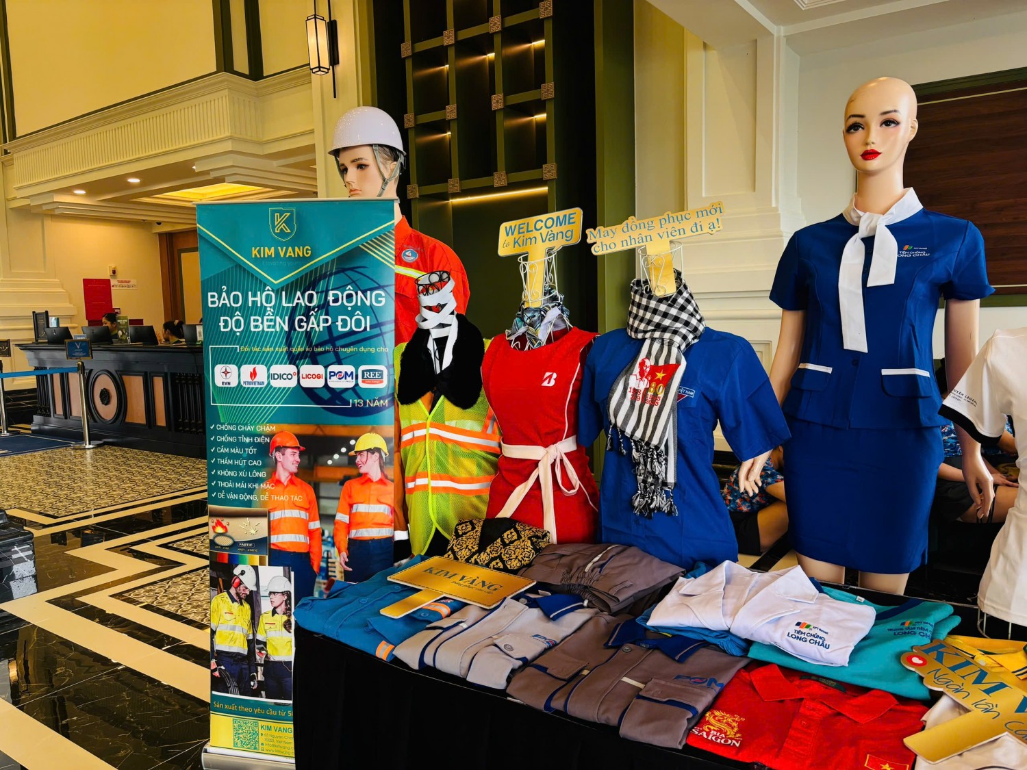 OEM uniform sample development in Vietnam
